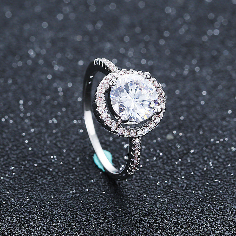 Wedding Engagement Ring Factory zircon ring