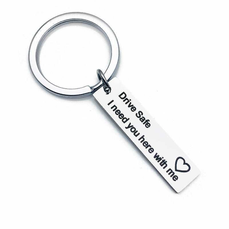 Stainless Steel Keychain Drive Safe