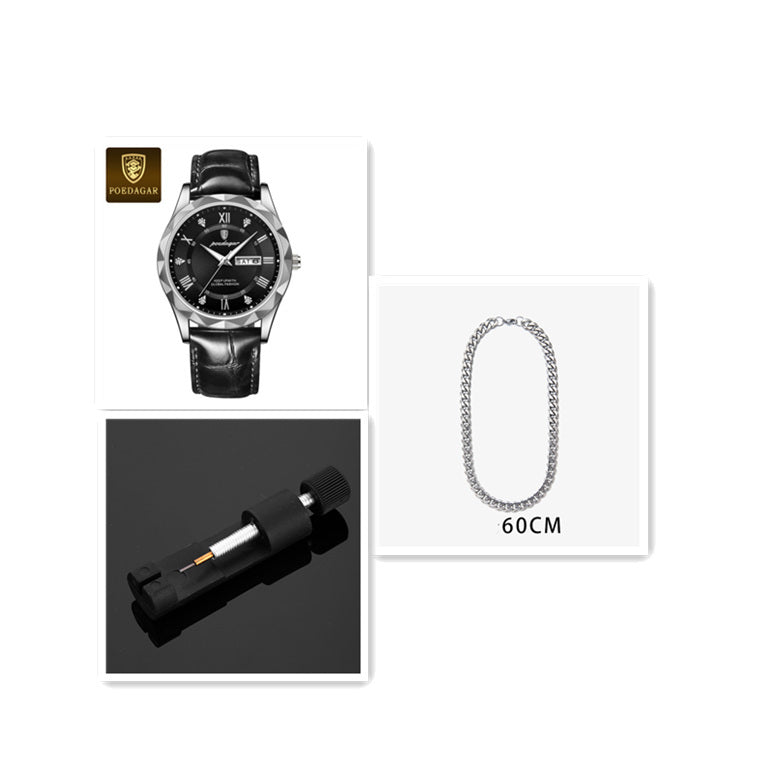 Men's Luxury Fashion Quartz Wrist Watch