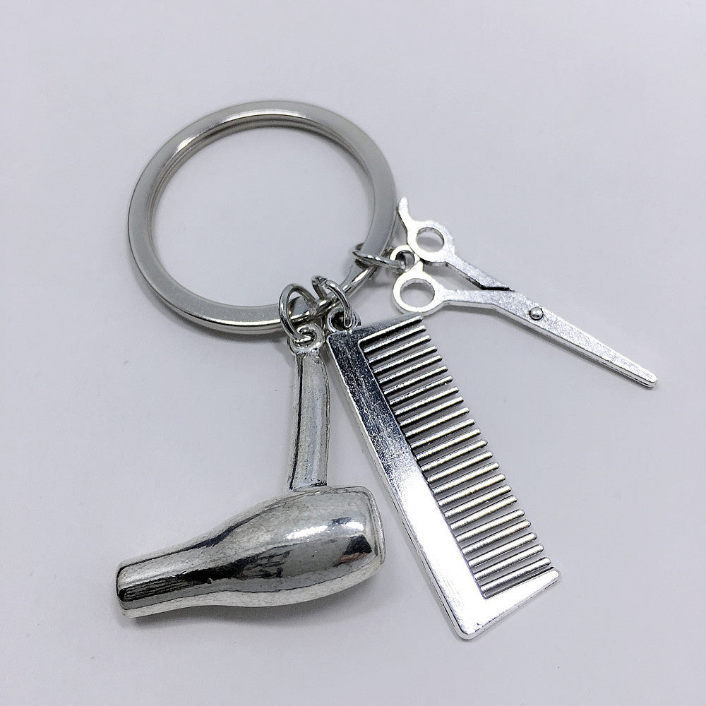 Hairdresser Stylist Trendy Hairstylist Keychain