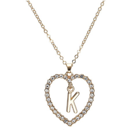 Romantic Love Pendant Necklace For Girls