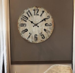 Vintage clock fashion digital wall clock