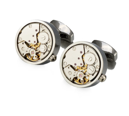 Turning French Men's Movement Cufflinks