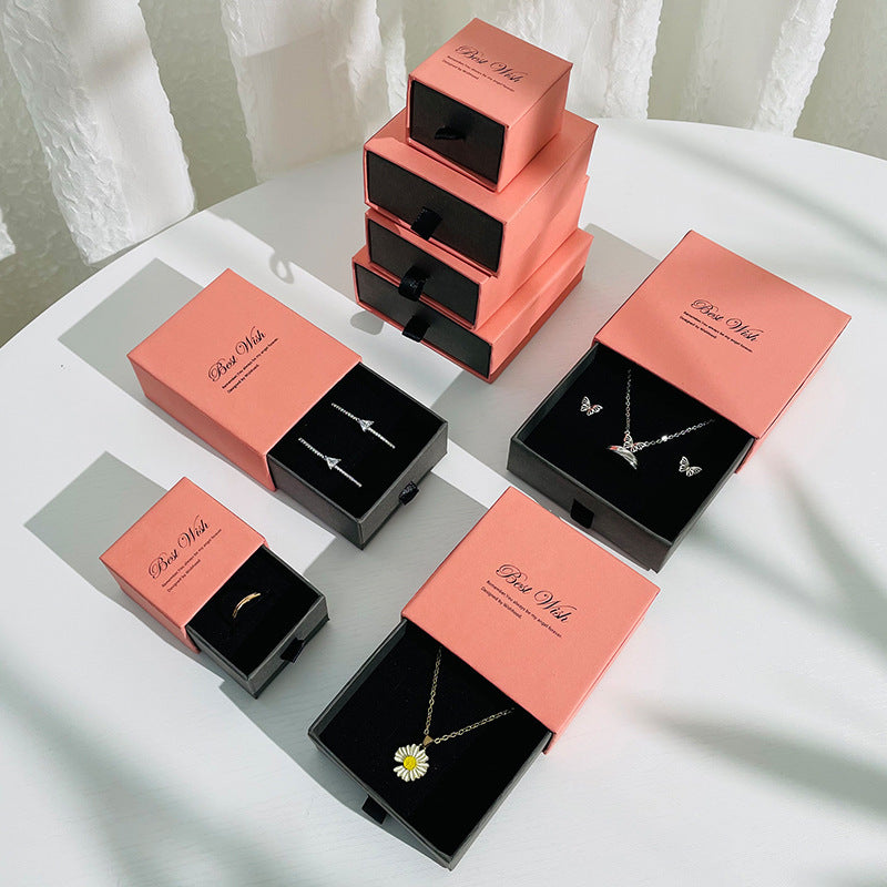Drawer Necklace Jewelry Storage Box