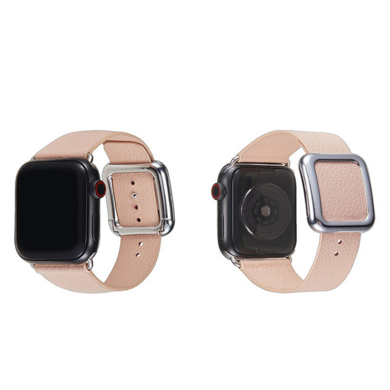 Modern Leather Strap With Magnetic Buckle