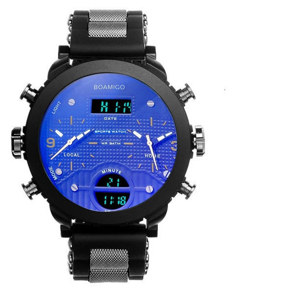 Boamigo™ Men's LED Digital Quartz Military Sports Watch