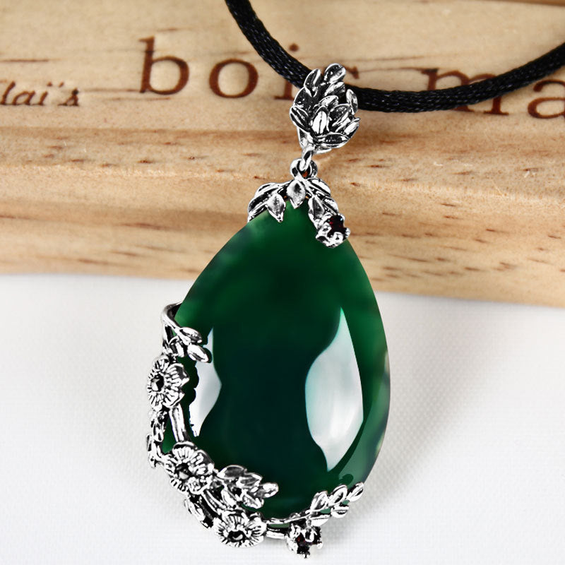 Natural gemstone pendant