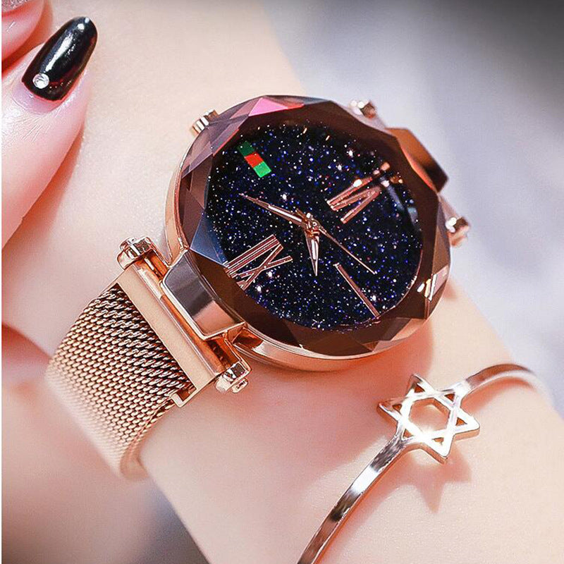 Lazy Magnet Watch Ladies Star Net Celebrity Same Paragraph Magnet Watch