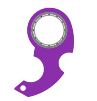 Finger Fidget Spinner Keychain