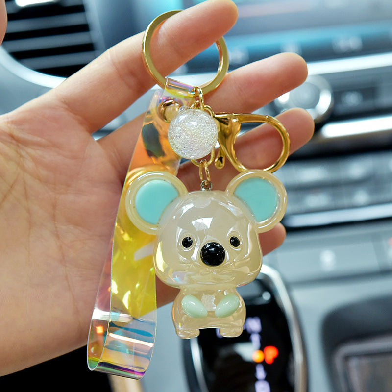 Acrylic Koala Bear Doll Keychain