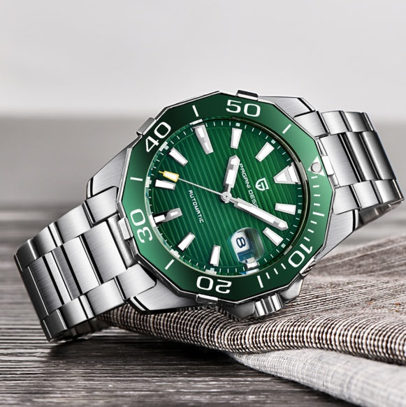 Men's Stainless Steel Mechanical Watch