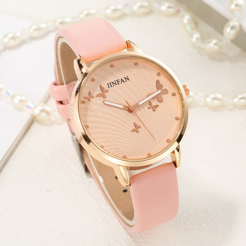 Casual Student Sweet Butterfly Wrist Watch