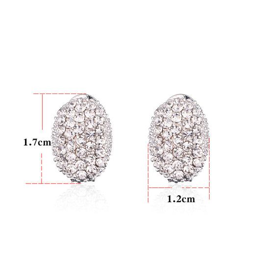 New trendy personality French style ear button women