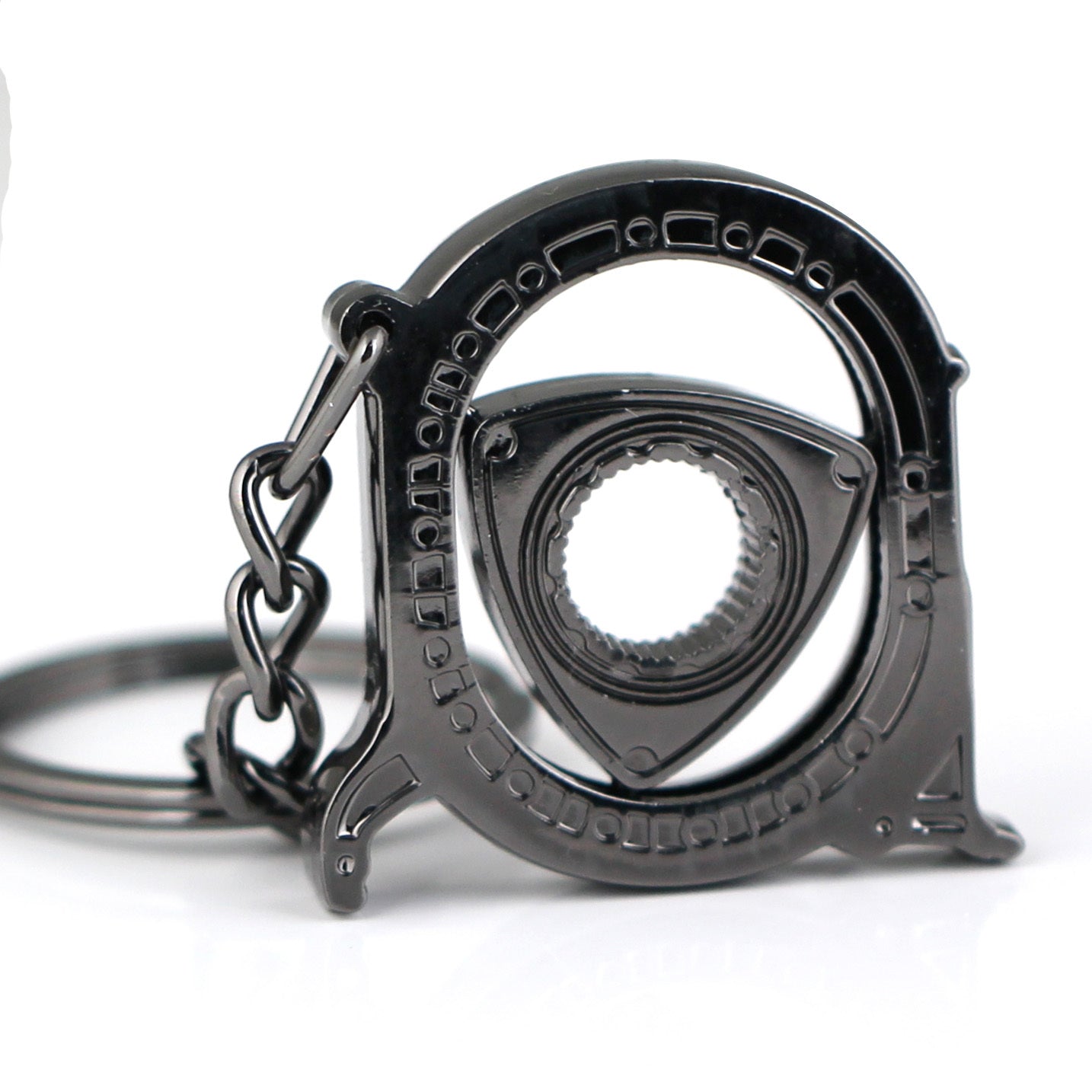 Can Be Rotated 360 Degrees Car Engine Rotor Keychain Gift