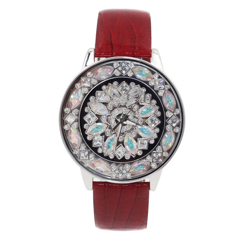 New Women's Luxury Waterproof Diamond British Watch