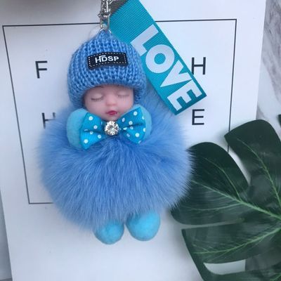 Jewelry Pendant Plush Accessories Car Keychain