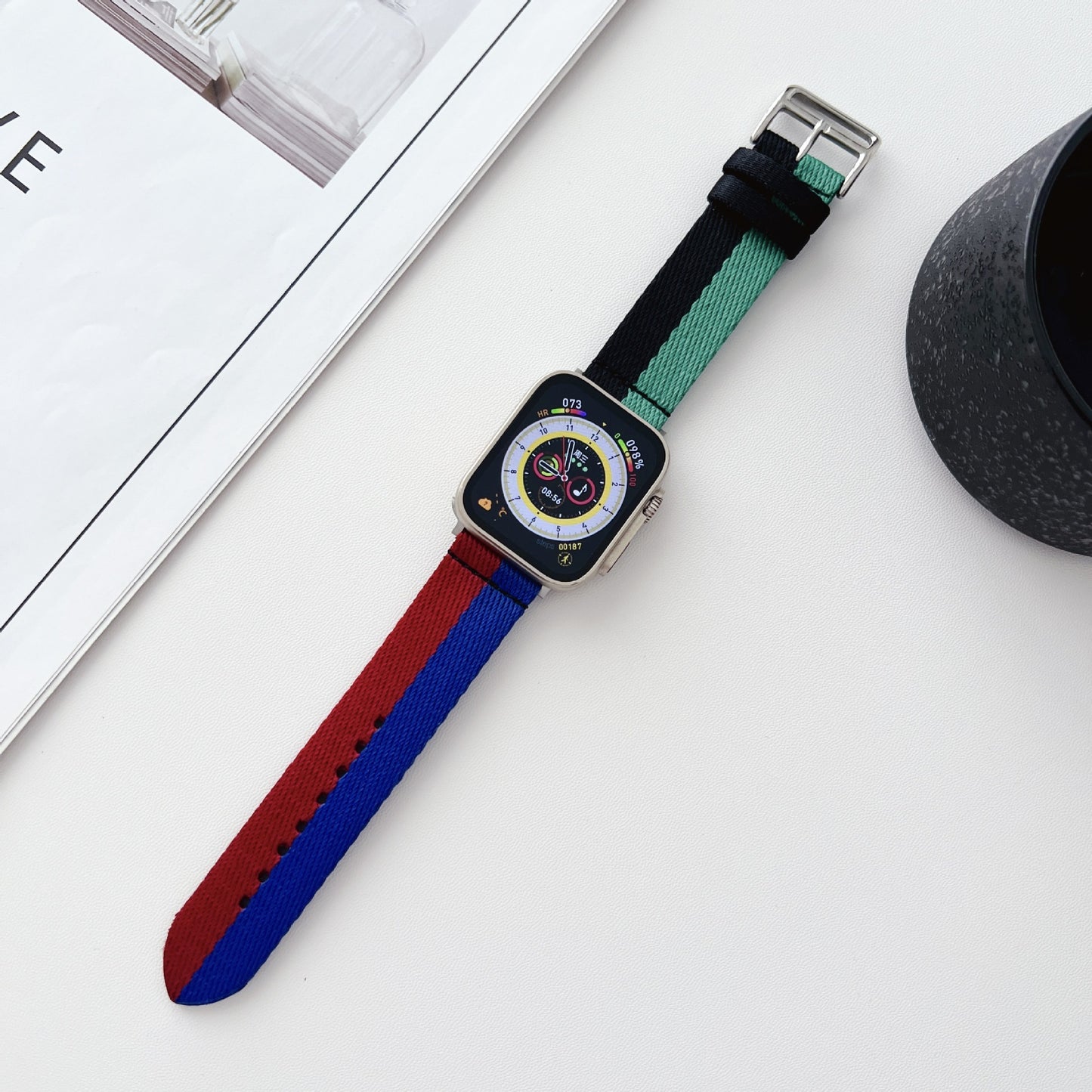 Suitable For Single Circle Nylon Color Matching Buckle Strap