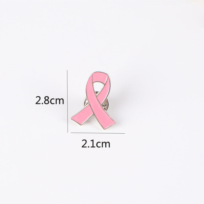 Ribbon Brooch International Standard Breast Prevention