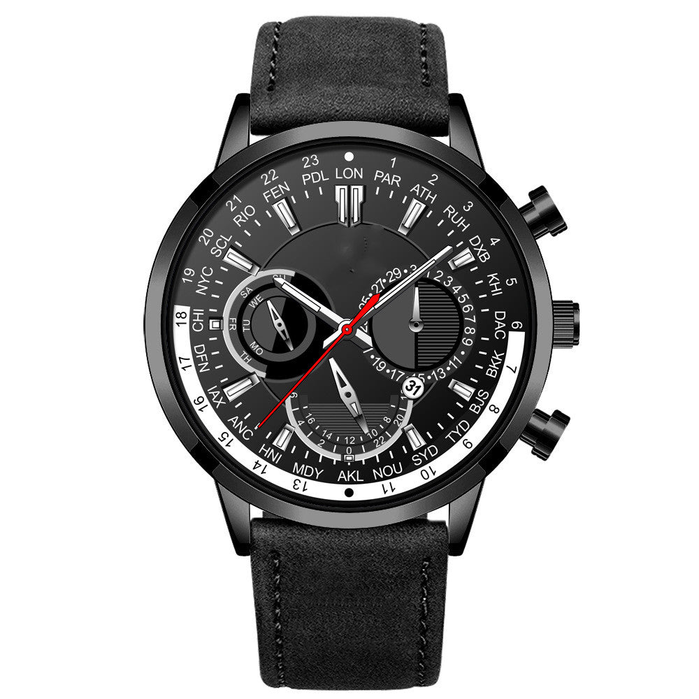 Luminous Quartz Men's Sports Watch