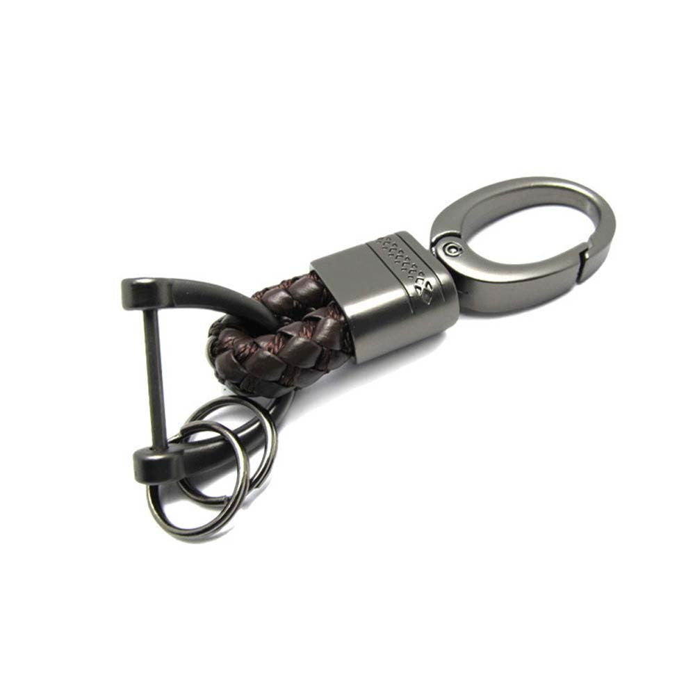 Metal Keychain Creative New Braided Rope Car Key Keychain