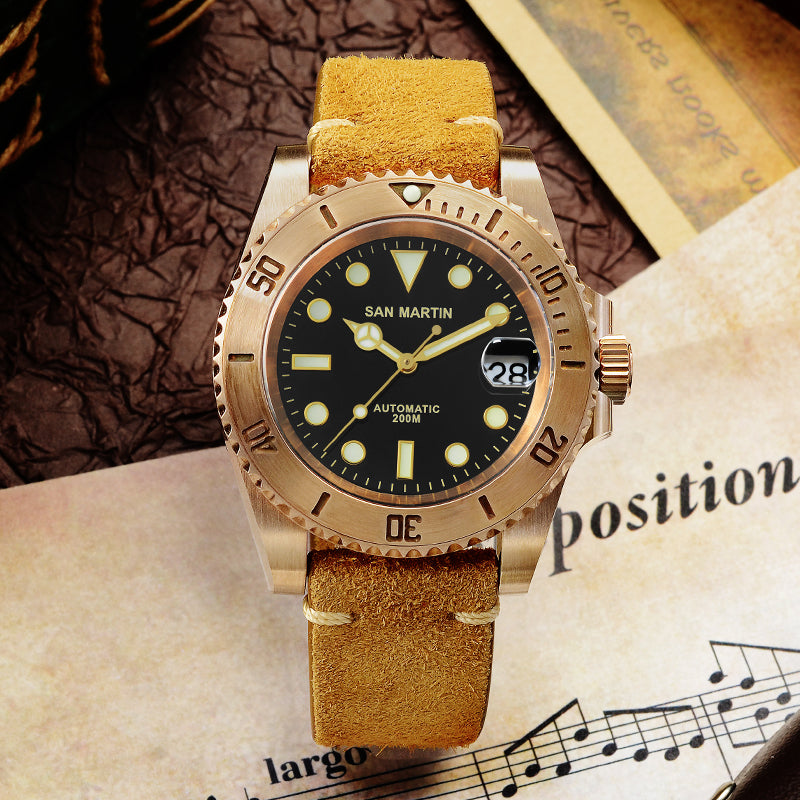 Water ghost diving watch luminous retro watch men