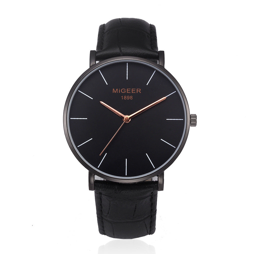 Quartz Watch Non-mechanical Ultra-thin Mesh Belt