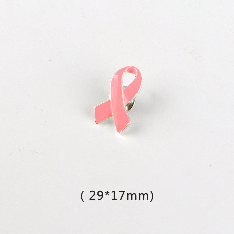 Ribbon Brooch International Standard Breast Prevention