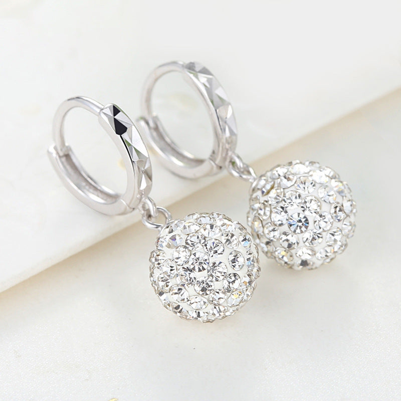 Summer Rhinestone Geometric Earrings