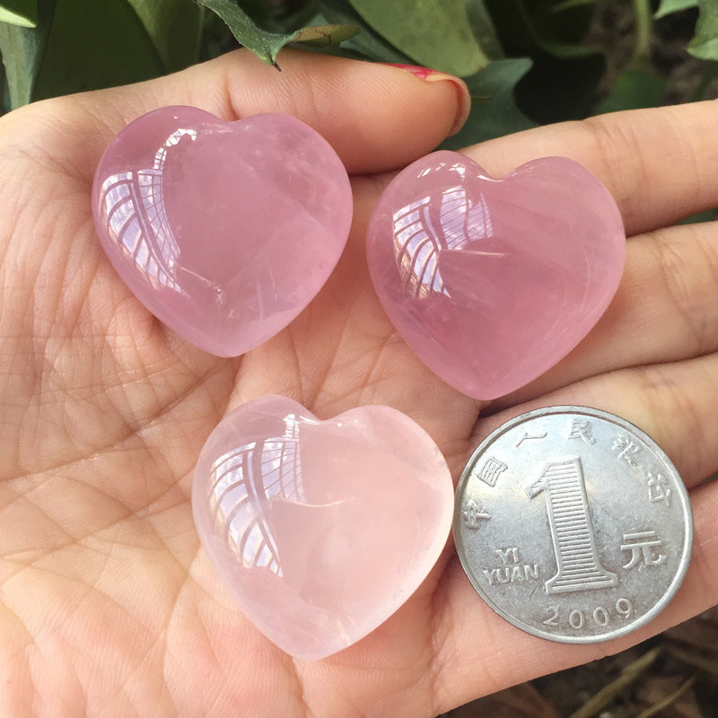 Heart-shaped crystal