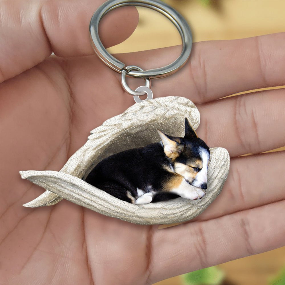 Creative Fashion Cute Dog-shaped Acrylic Keychain