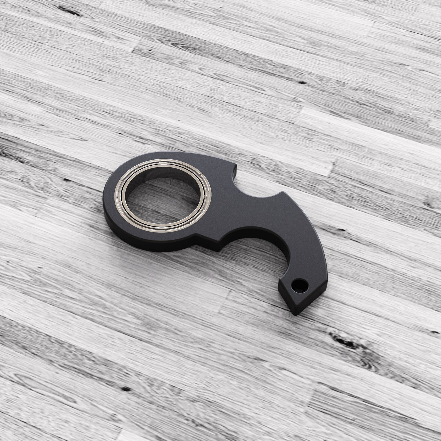 Finger Fidget Spinner Keychain