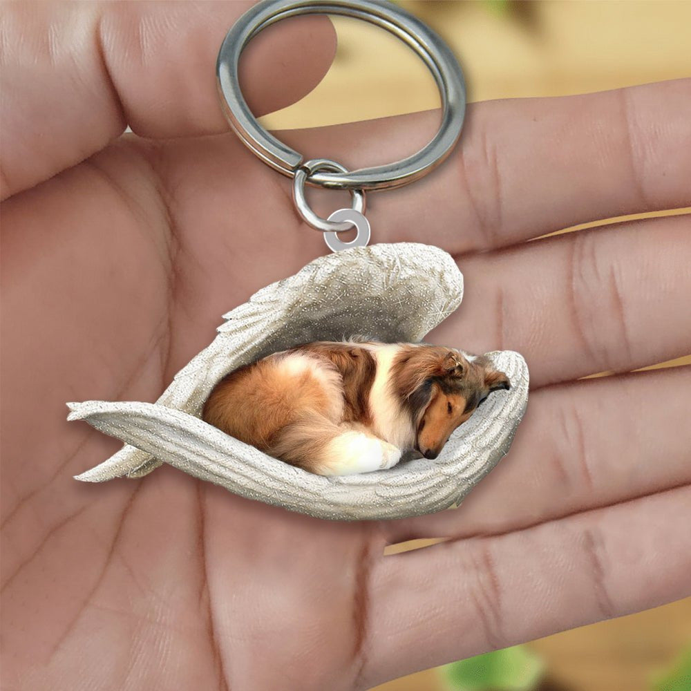 Creative Fashion Cute Dog-shaped Acrylic Keychain