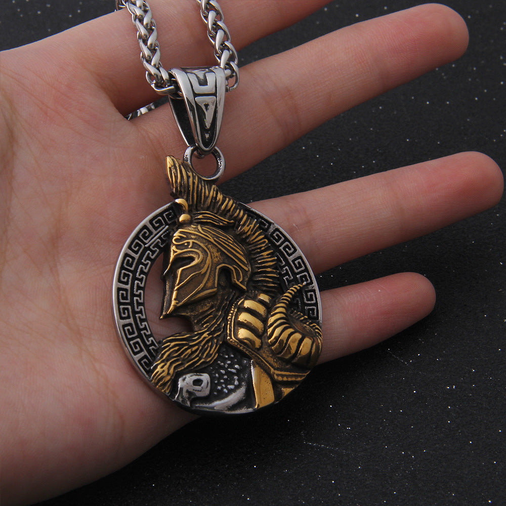 Viking Warrior Titanium Steel Pendant Stainless Steel