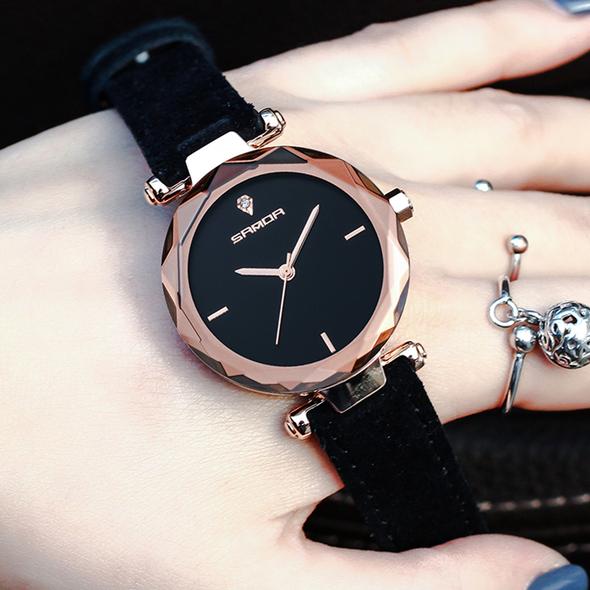 Sanda new waterproof fashion trend ladies watch Korean version of the simple quartz watch student fashion watch