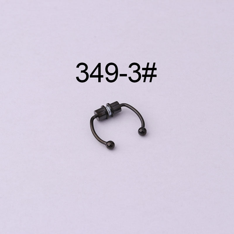 Stainless Steel Magnetic Nose Ring Without Perforated Nose