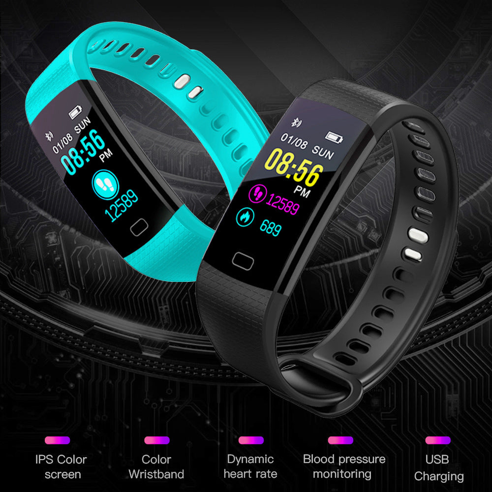 LIGE color screen multifunctional smart bracelet