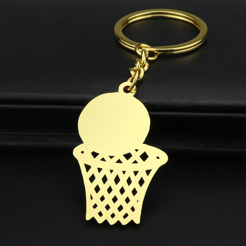 Creative 3D Basketball Keychain Souvenirs