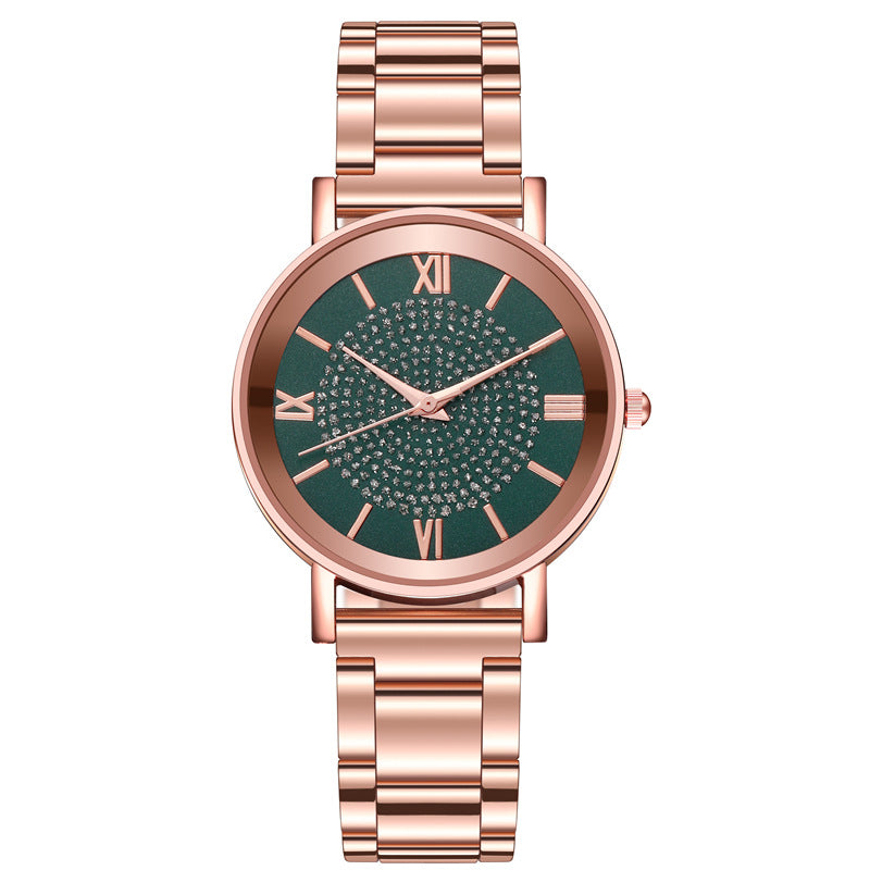 Women's gypsophila quartz watch