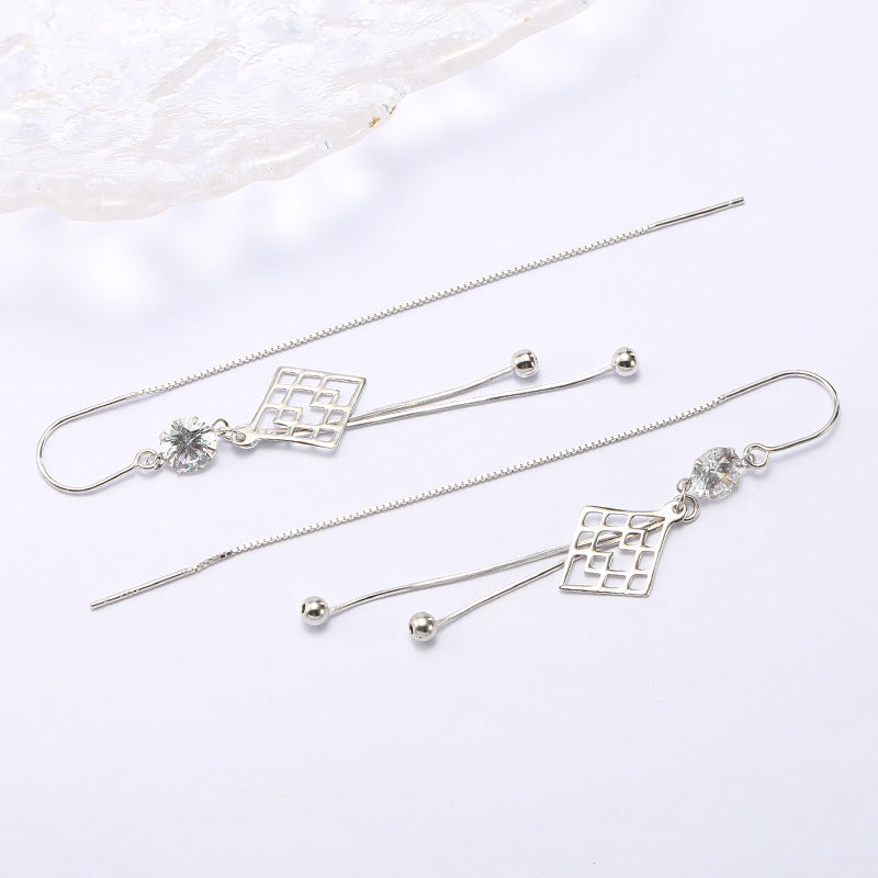 Diamond Earrings Women In Europe And America