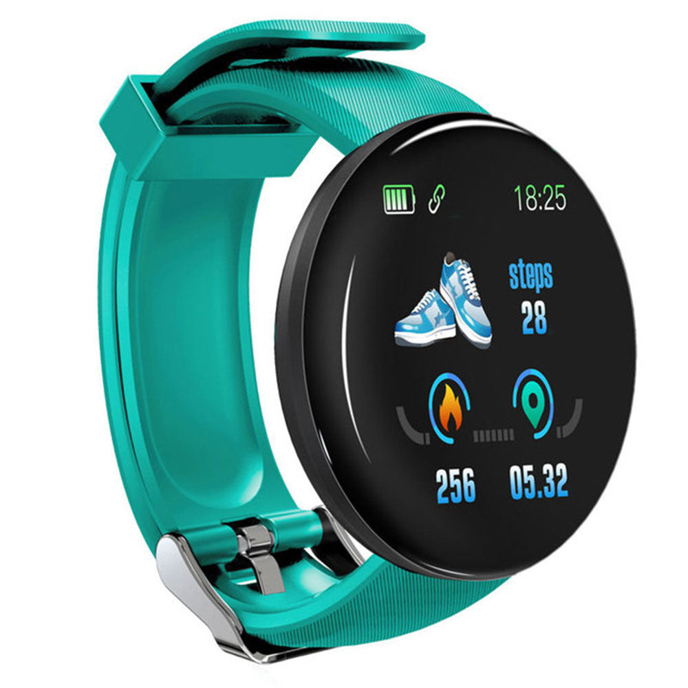 D18 Round  Smart Bracelet Color Screen Sports Pedometer Sleep