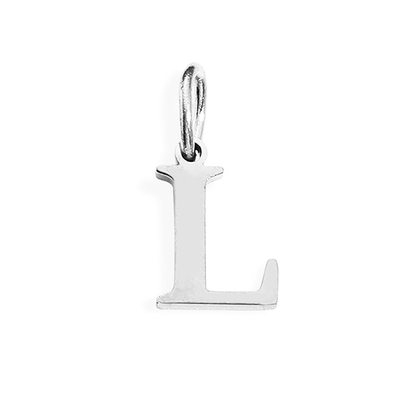 26 Letter Pendant Couple Bracelet Necklace English Pendant