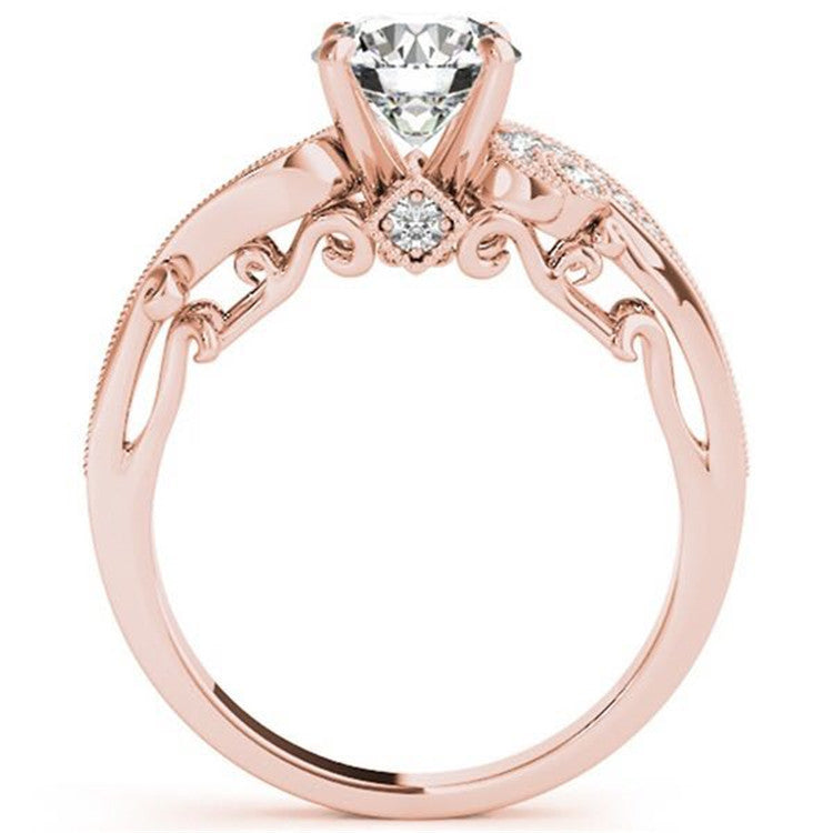 European and American fashion Princess Princess engagement ring