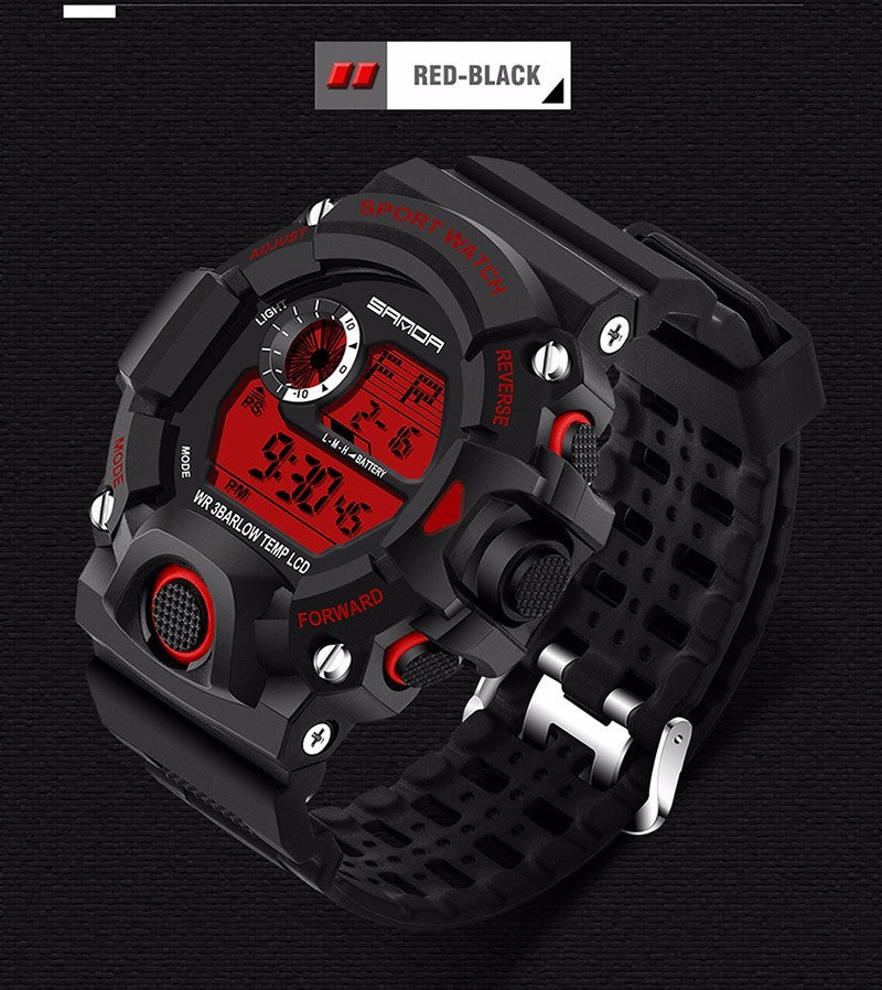 LED Watch Men Waterproof Sport Men Watch Luxury Brand Military Wristwatch For Male Clock Relogio Masculino