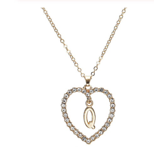 Romantic Love Pendant Necklace For Girls