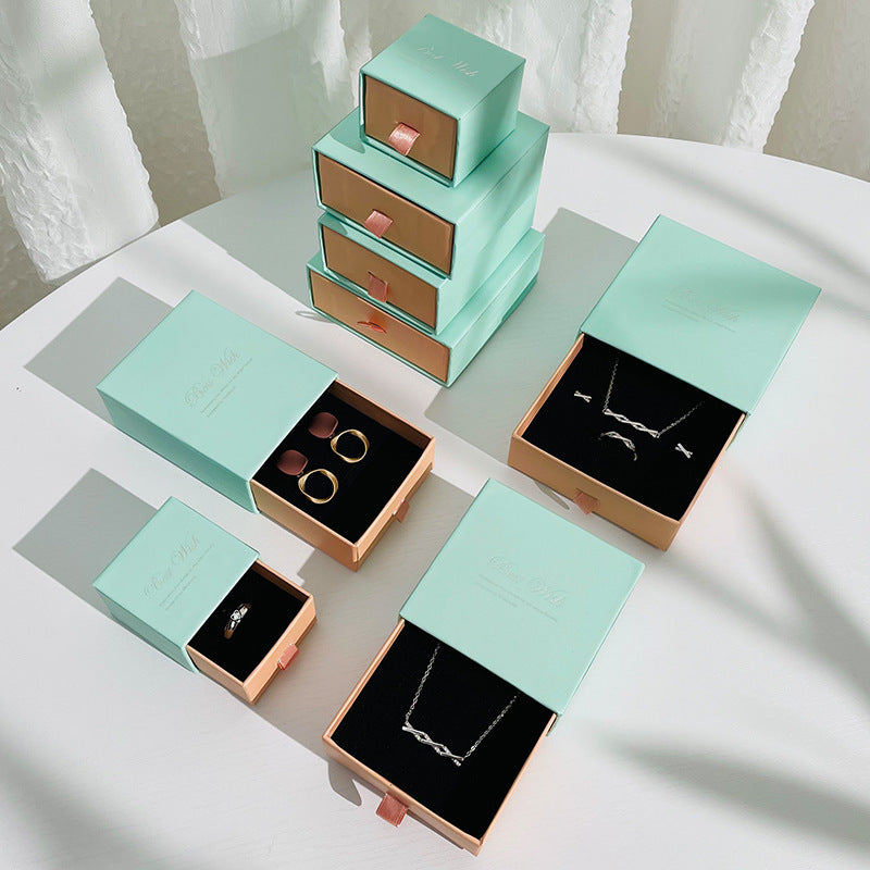 Drawer Necklace Jewelry Storage Box