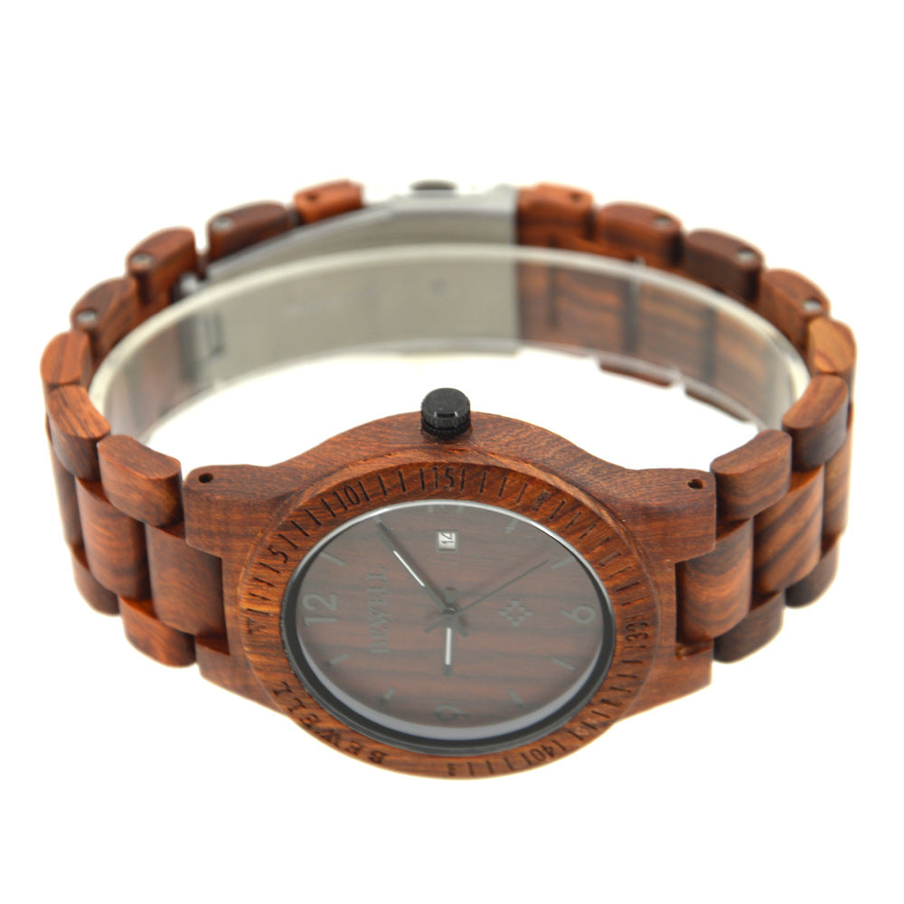 Wooden sandalwood watch