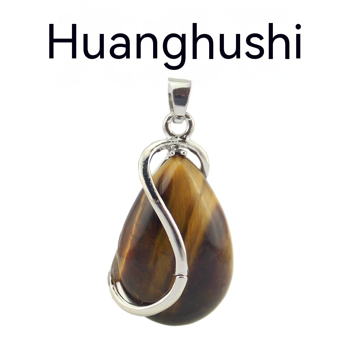 Natural Water Drop Crystal Shape Pendant