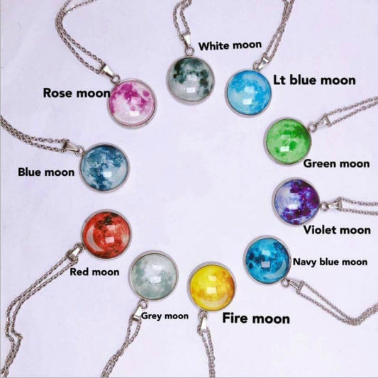 Glow Moon Necklace For Women Jewelry