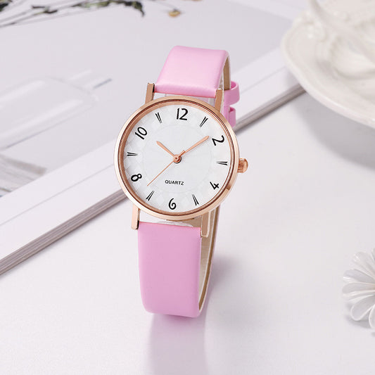 Women's Fashion Simple Casual Starry Sky Dial Watch