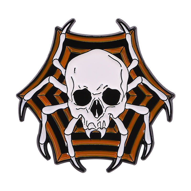 Halloween Alloy Brooch Skull SeriesPumpkin